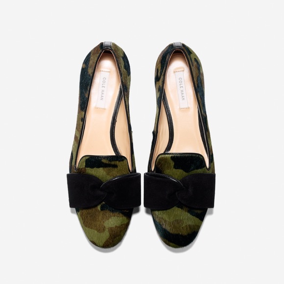 cole haan camo loafers
